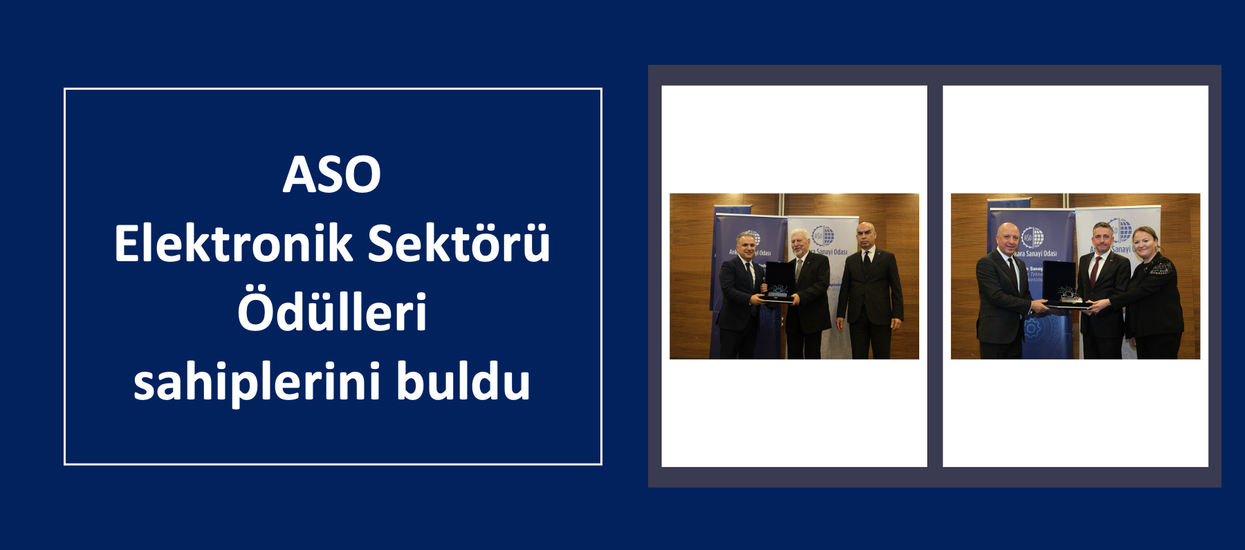 ASO Elektronik Sektörü Ödülleri sahiplerini buldu
